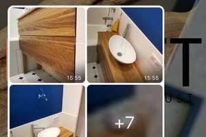 Уход за тумбой из дуба в ванной комнате